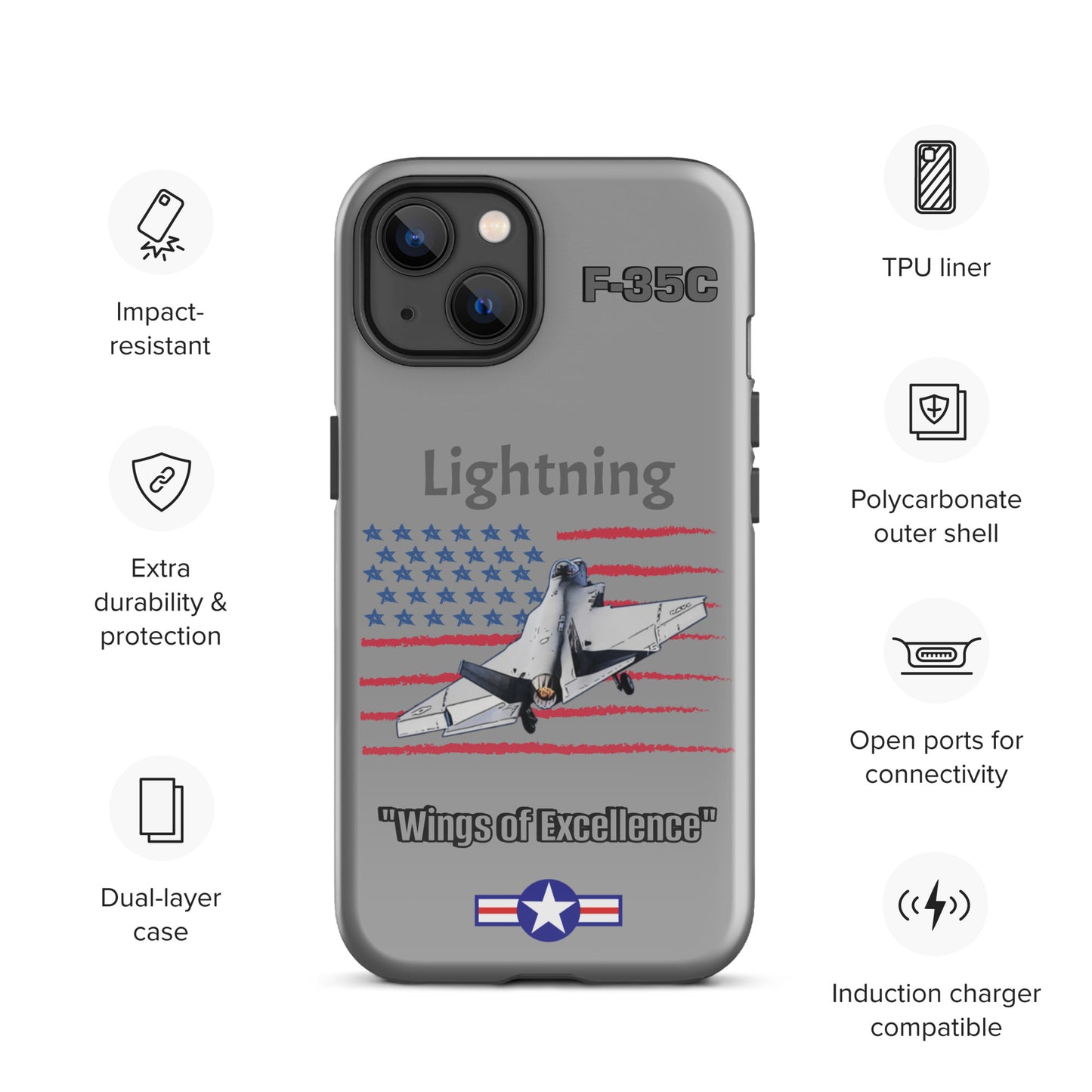 Wings Of Excellence iPhone Case