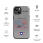 Nighthawk Patriot iPhone Case (Without Quotes)