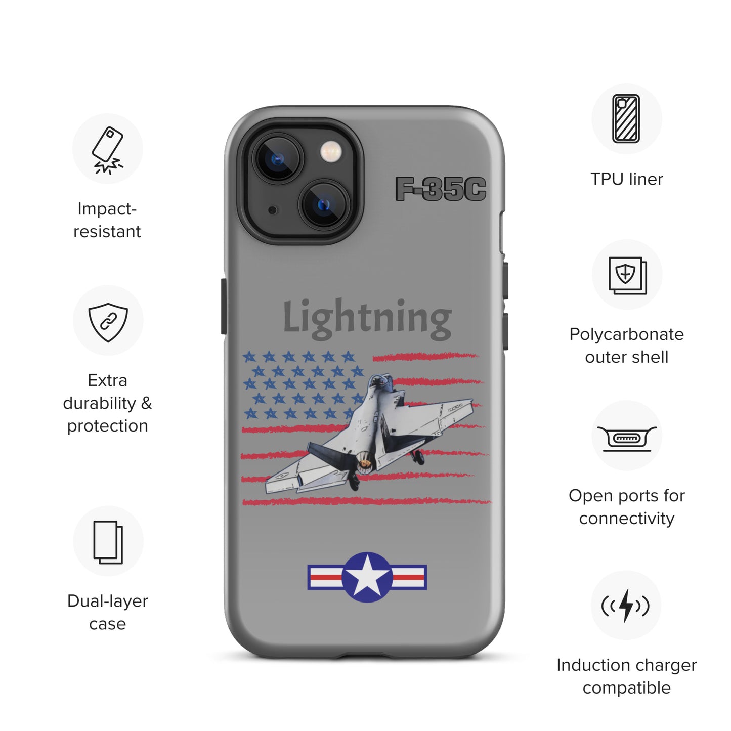 Wings Of Excellence iPhone Case (Without Quotes)