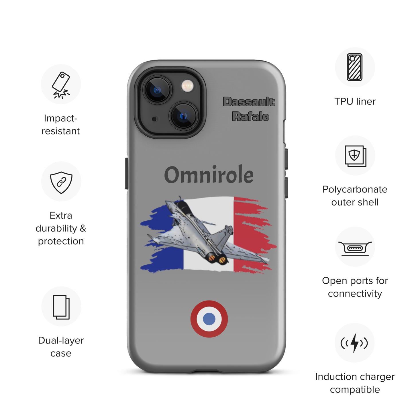 Rafael Patriot iPhone Case (Without Quotes)