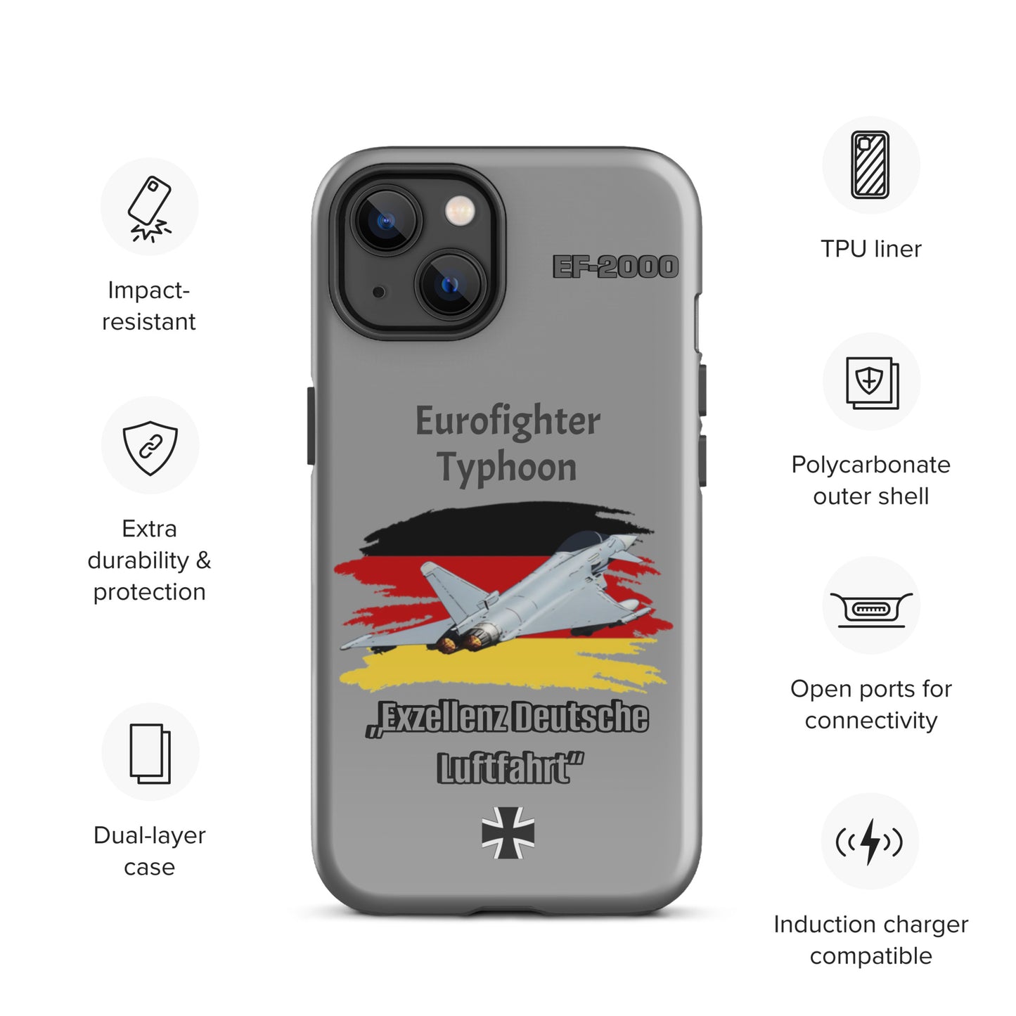 German Typhoon Patriot iPhone Case