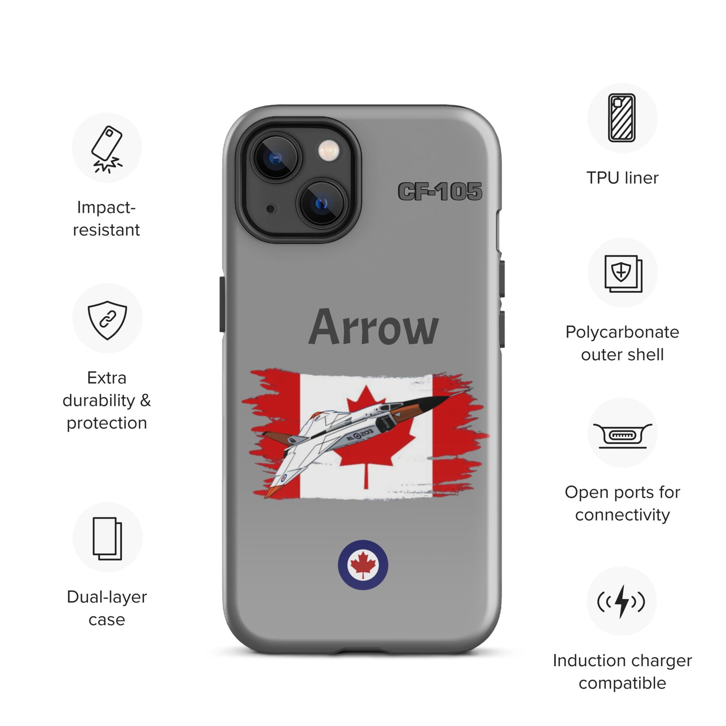 Arrow Patriot iPhone Case (Without Quotes)