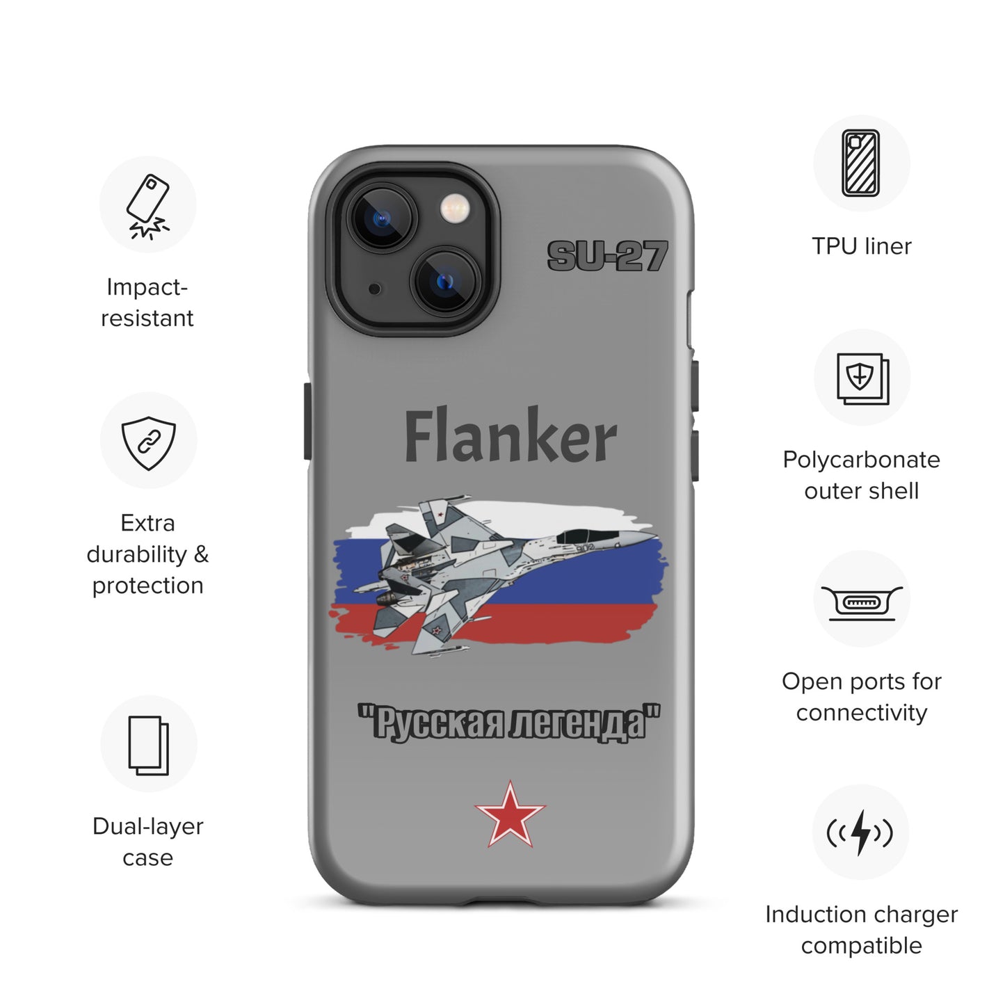 Flanker Patriot iPhone Case
