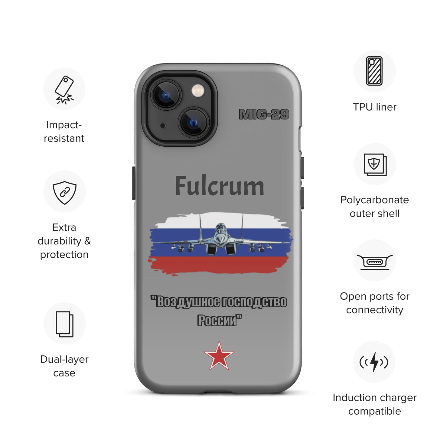Fulcrum Patriot iPhone Case