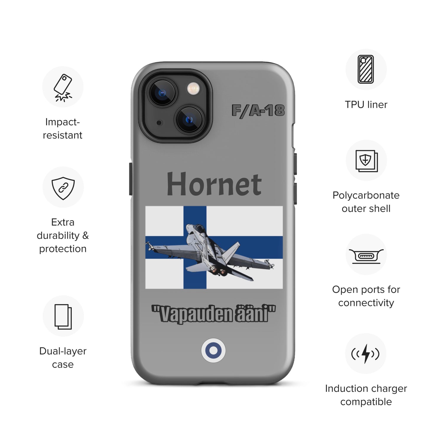 Finnish Hornet Patriot iPhone Case