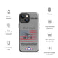 Black Hawk Patriot iPhone Case