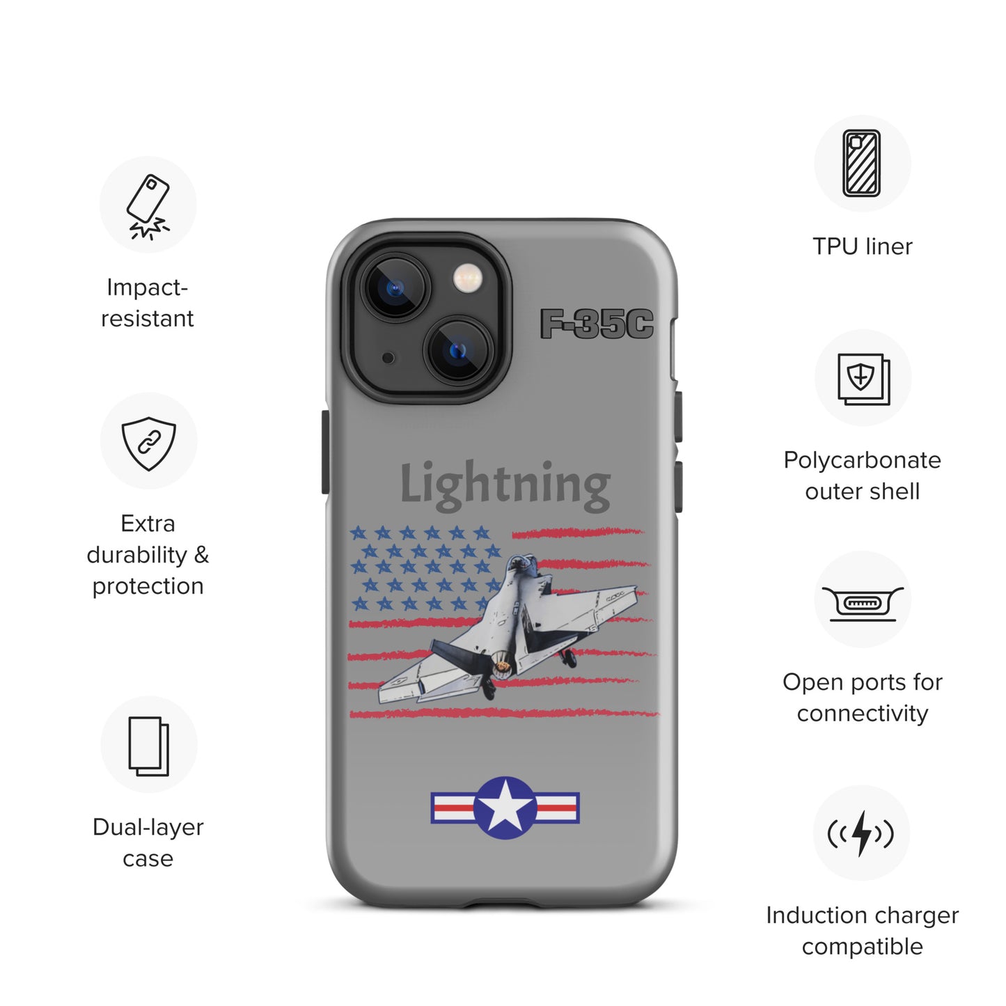 Wings Of Excellence iPhone Case (Without Quotes)