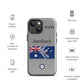 Australian Aardvark Patriot iPhone Case (Without Quotes)