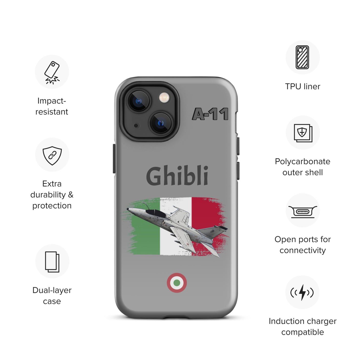 Ghibli Patriot iPhone Case (Without Quotes)