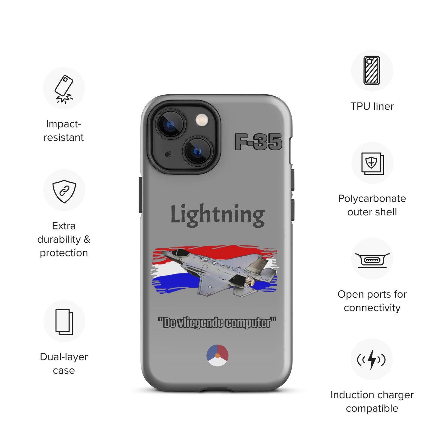 Dutch Lightning Patriot iPhone Case