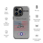 Black Hawk Patriot iPhone Case (Without Quotes)