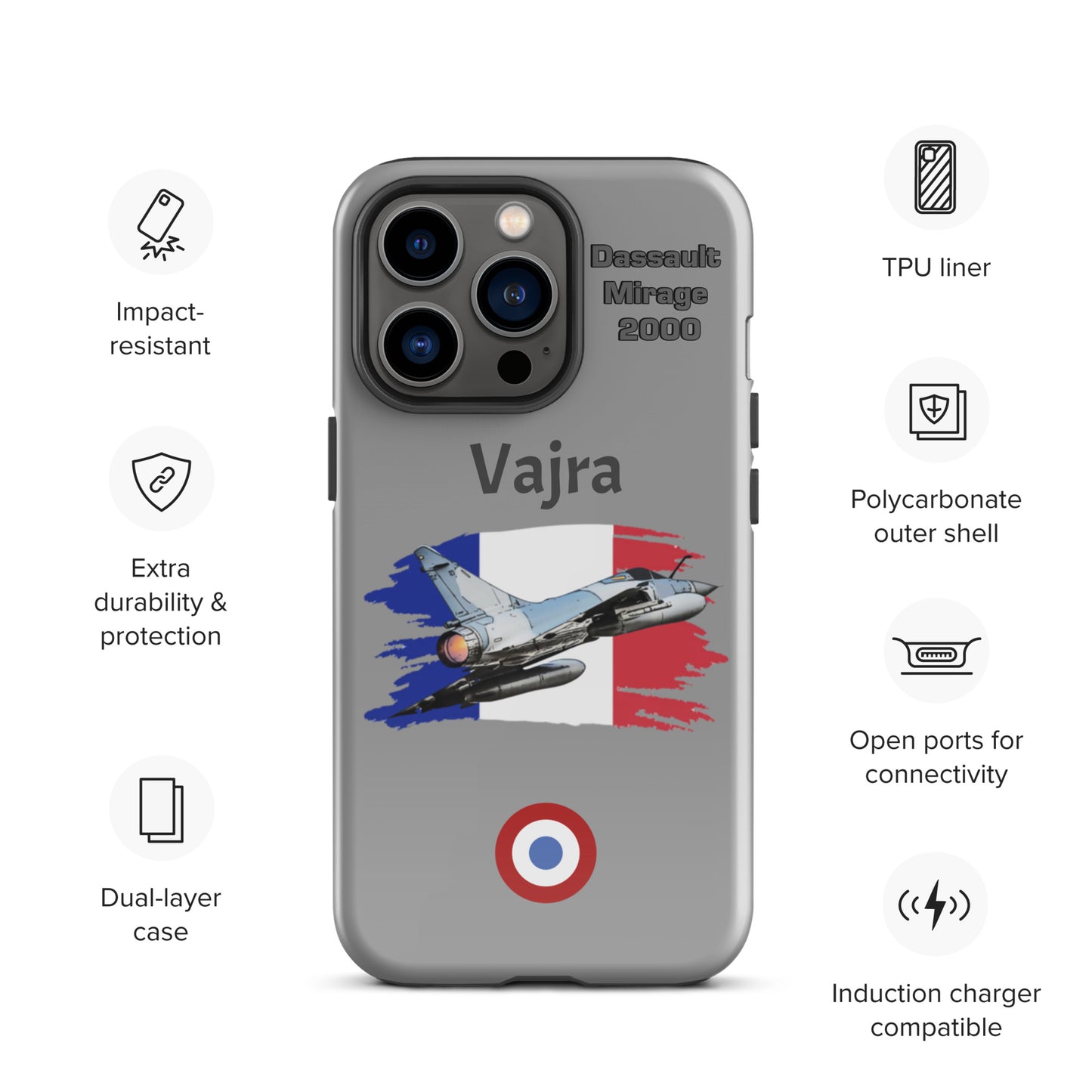 Mirage Patriot iPhone Case (Without Quotes)