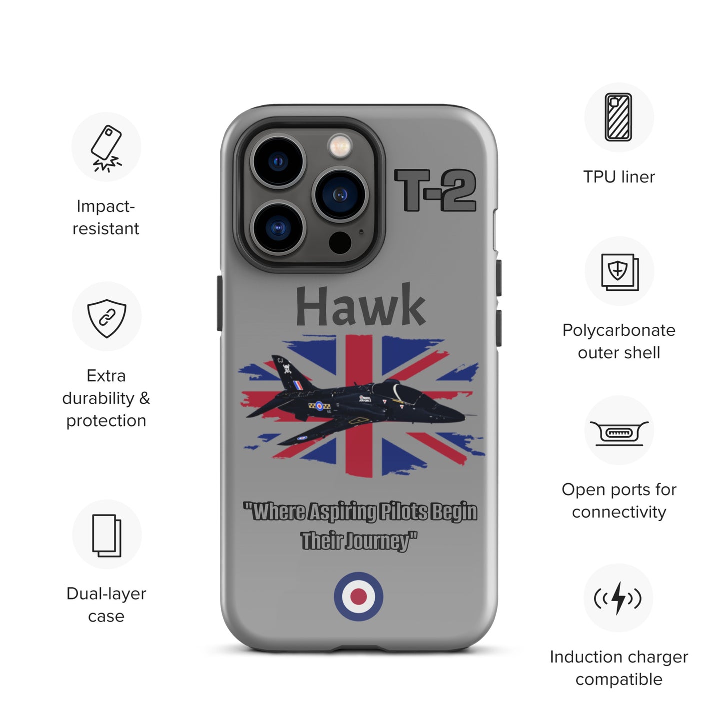 Hawk Patriot iPhone Case