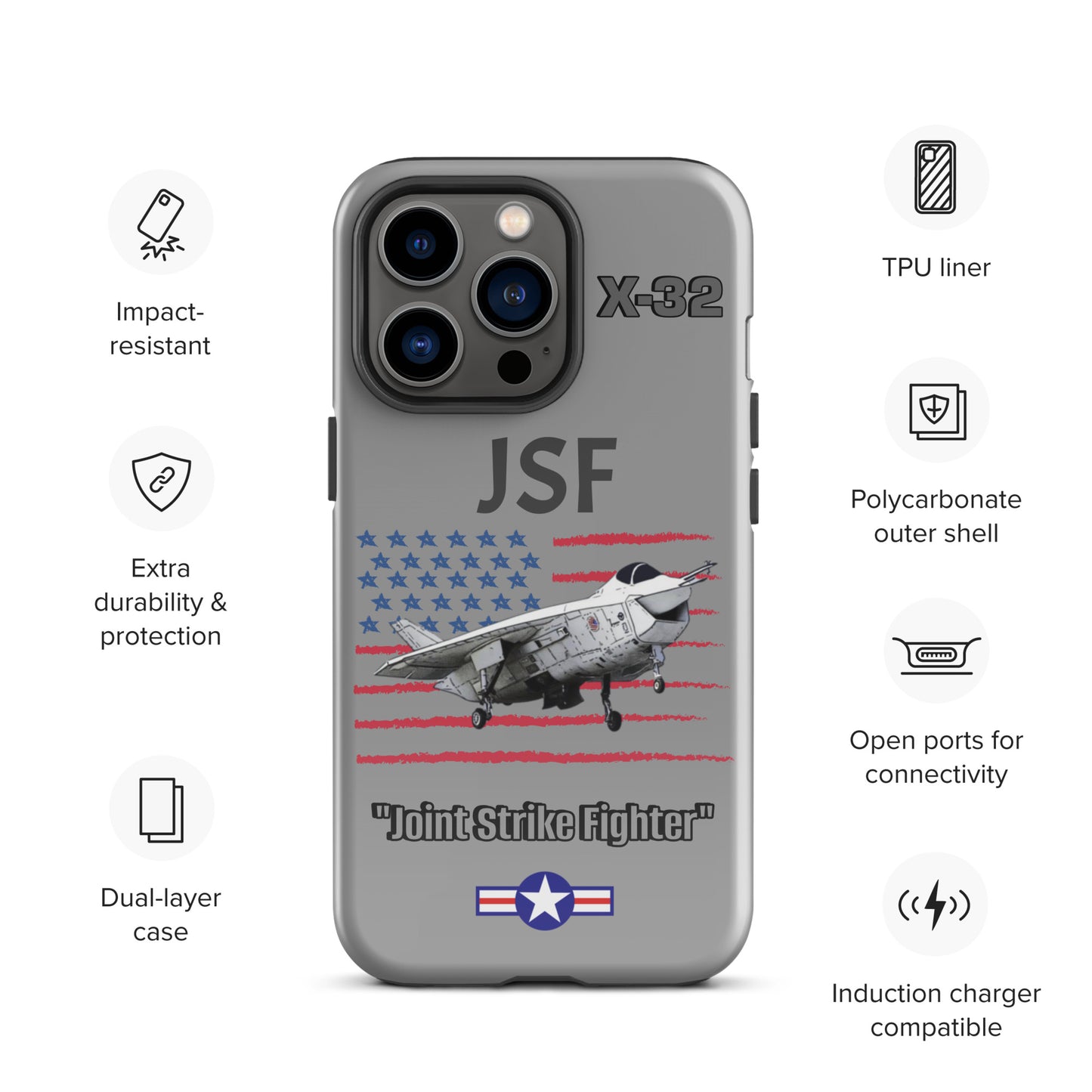 JSF Patriot iPhone Case