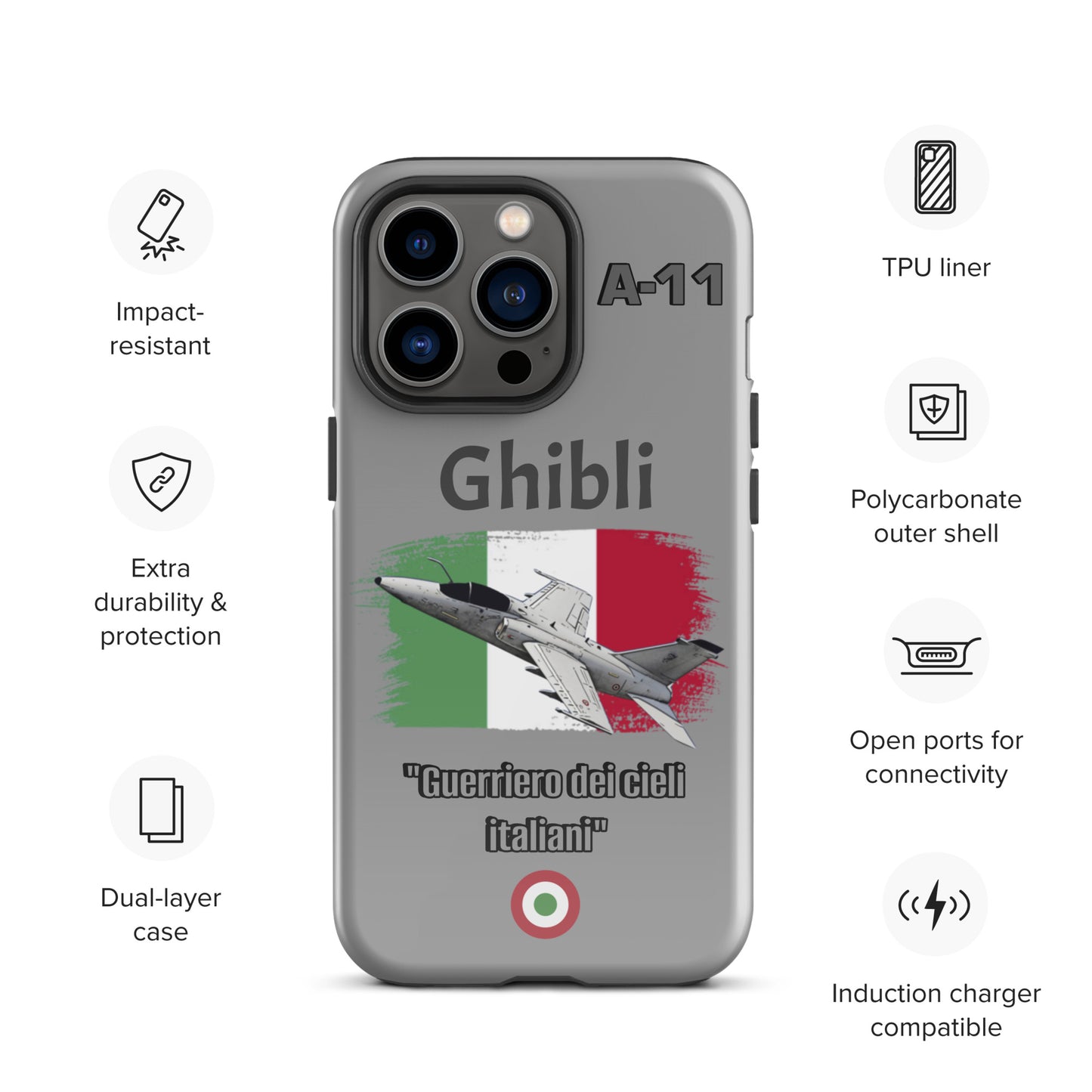 Ghibli Patriot iPhone Case