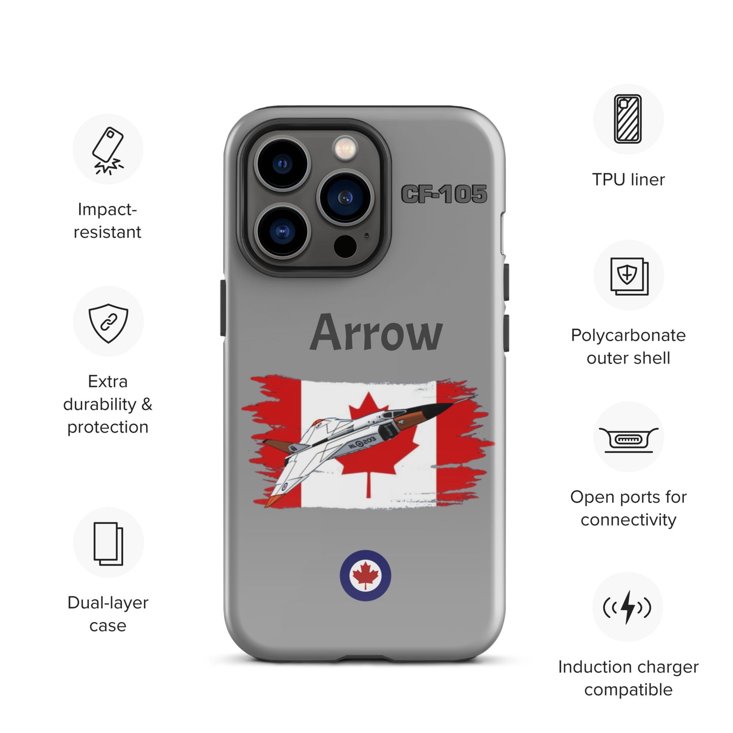 Arrow Patriot iPhone Case (Without Quotes)