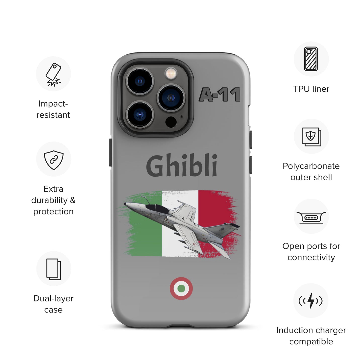 Ghibli Patriot iPhone Case (Without Quotes)