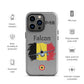 Belgium Falcon Patriot iPhone Case (Without Quotes)