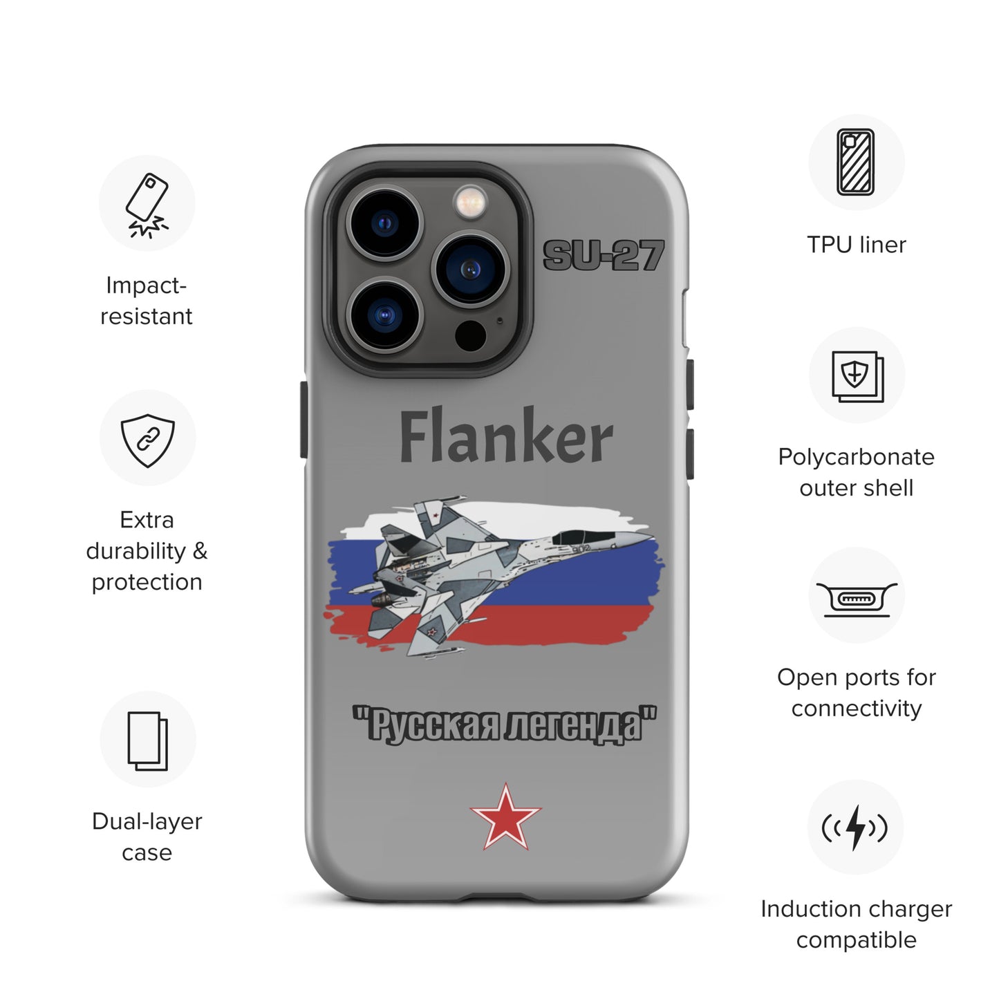 Flanker Patriot iPhone Case