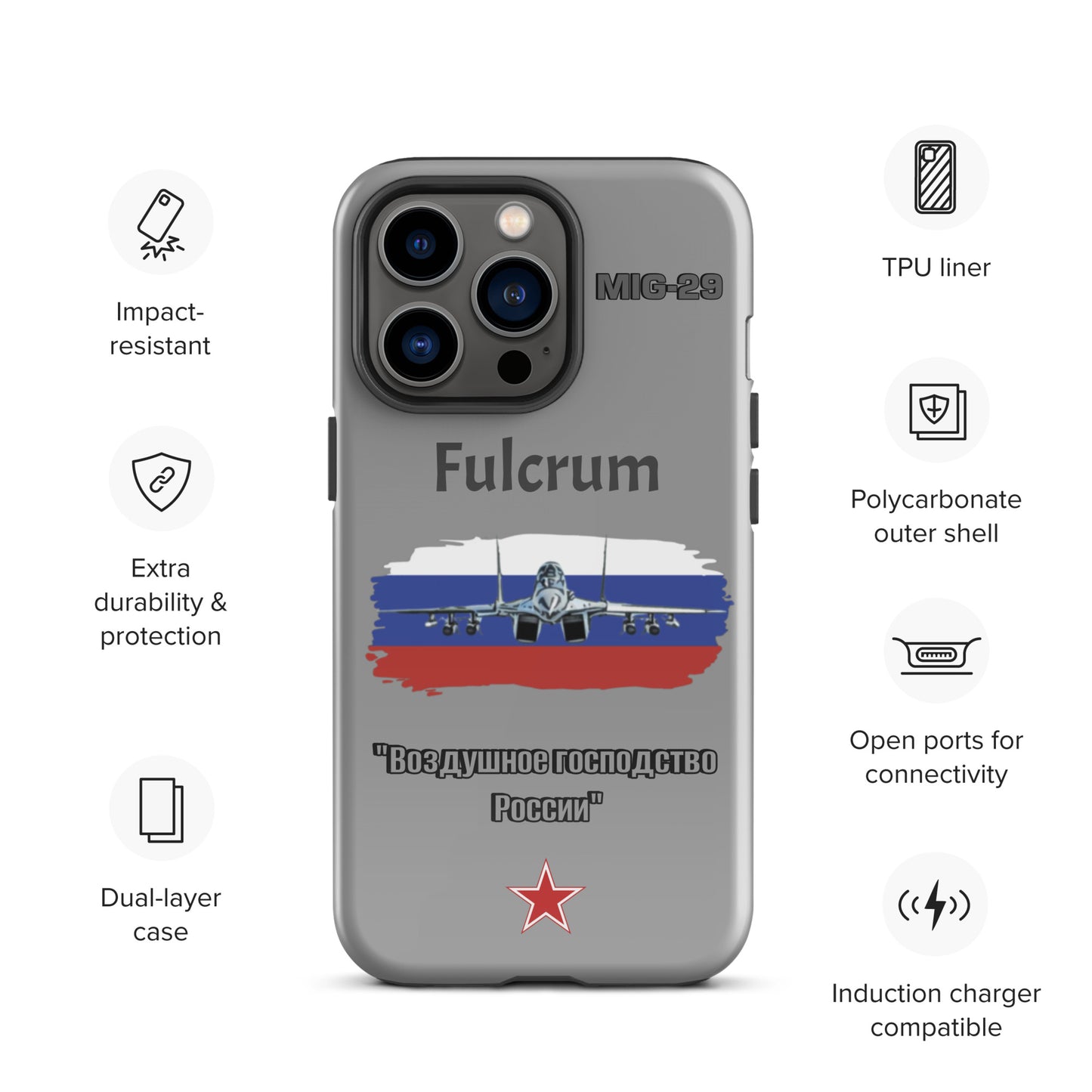 Fulcrum Patriot iPhone Case