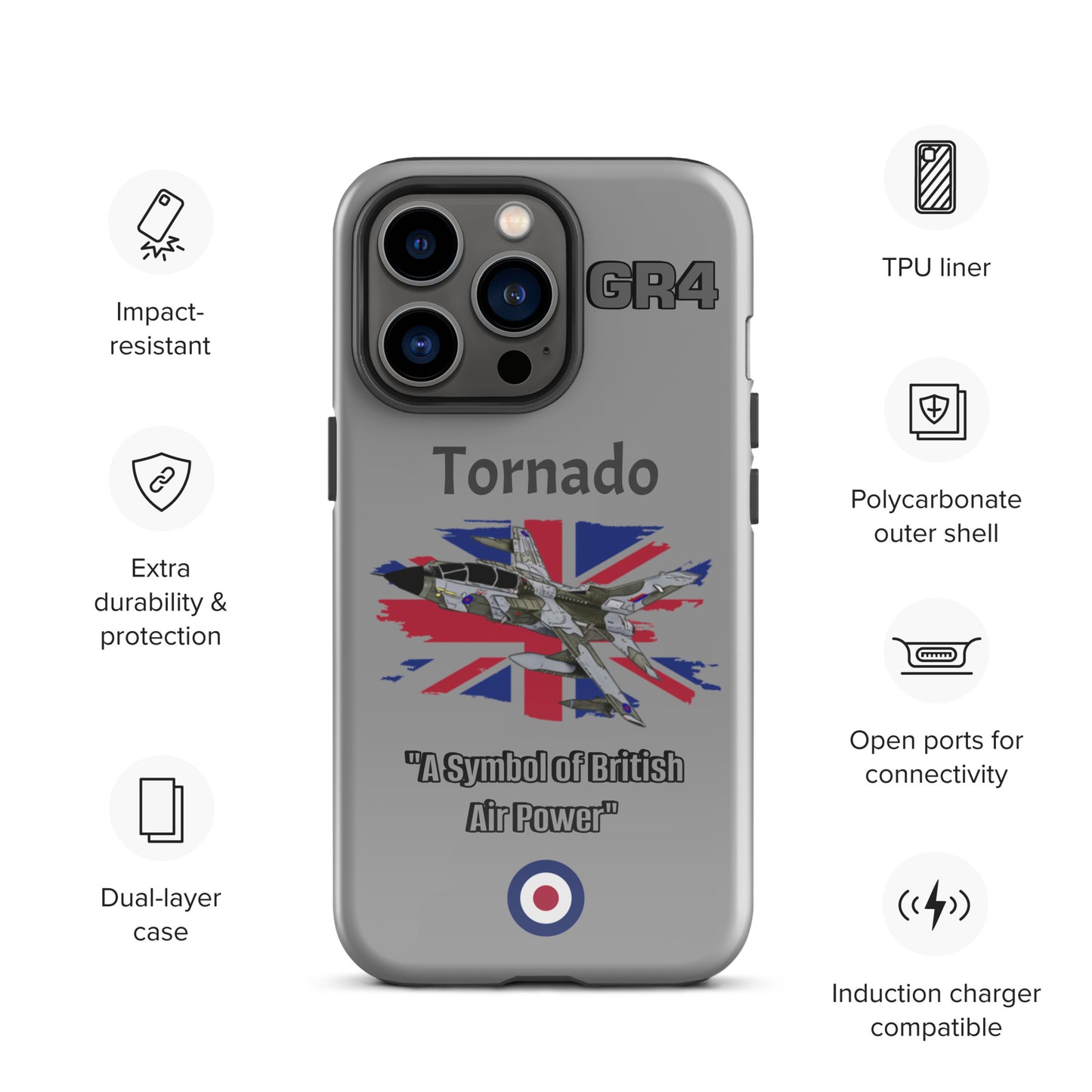 British Camo Tornado Patriot iPhone Case
