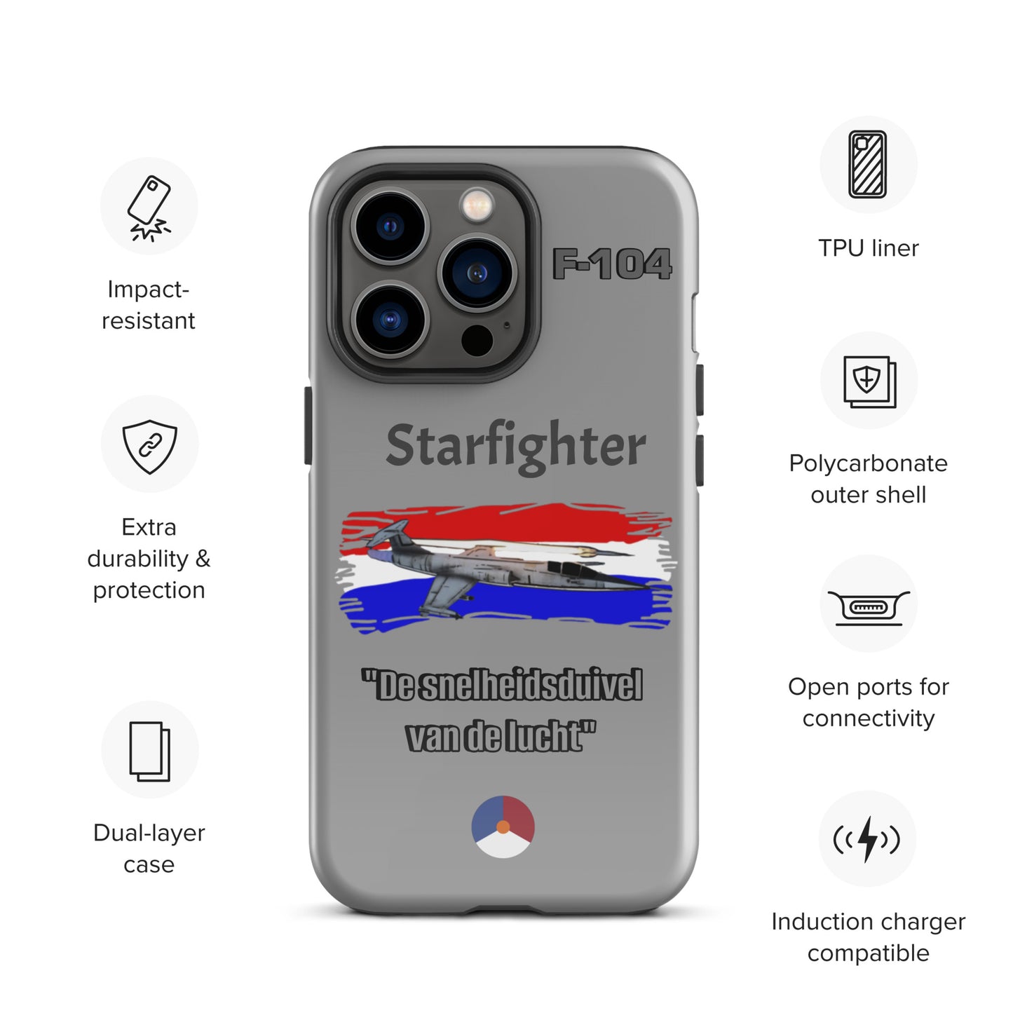 Dutch Starfighter Patriot iPhone Case