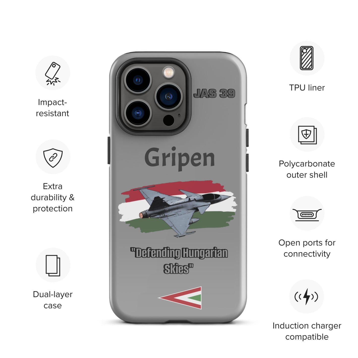 Hungarian Gripen Patriot iPhone Case