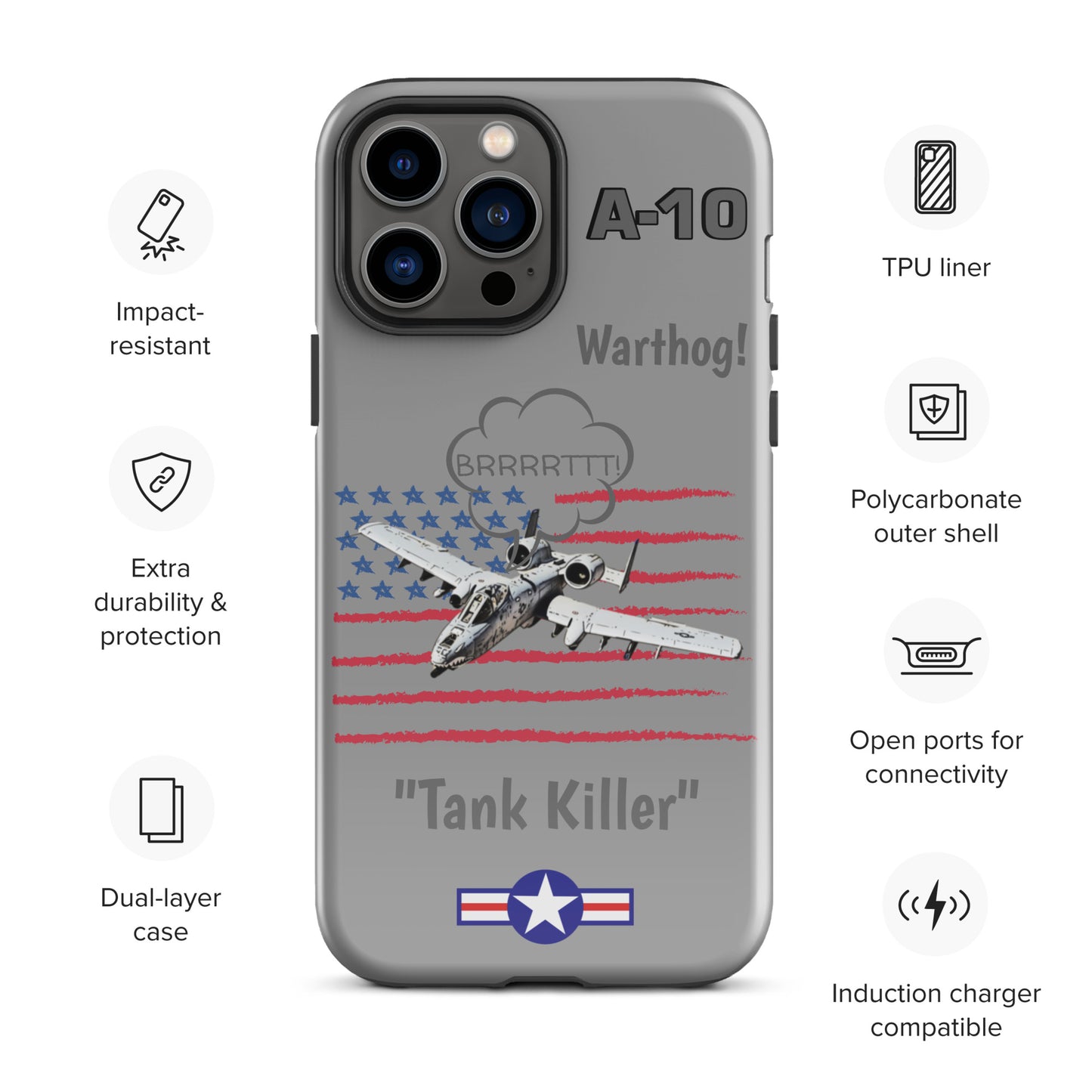 PatriotWarthog iPhone Case