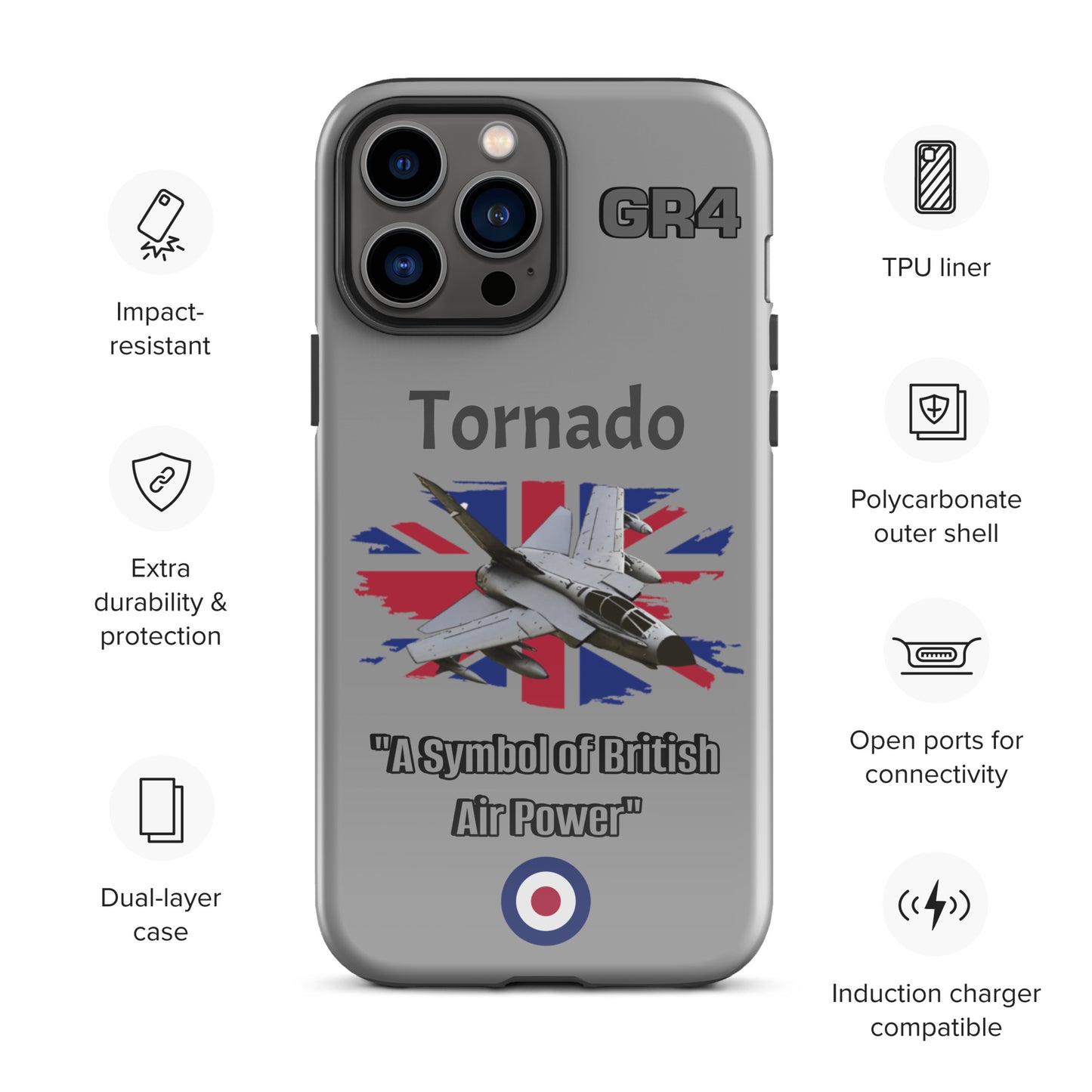 British Tornado Patriot iPhone Case
