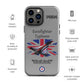 Black Jack Typhoon Patriot iPhone Case