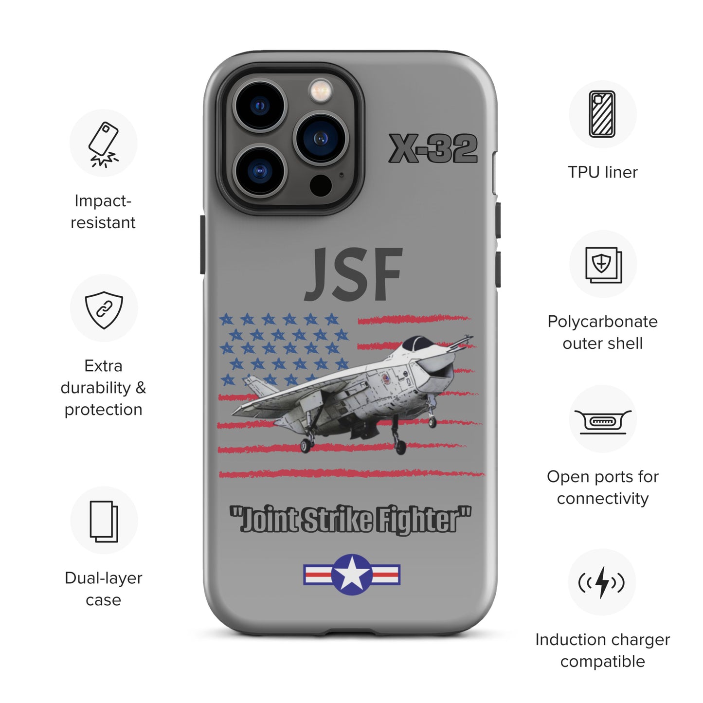 JSF Patriot iPhone Case