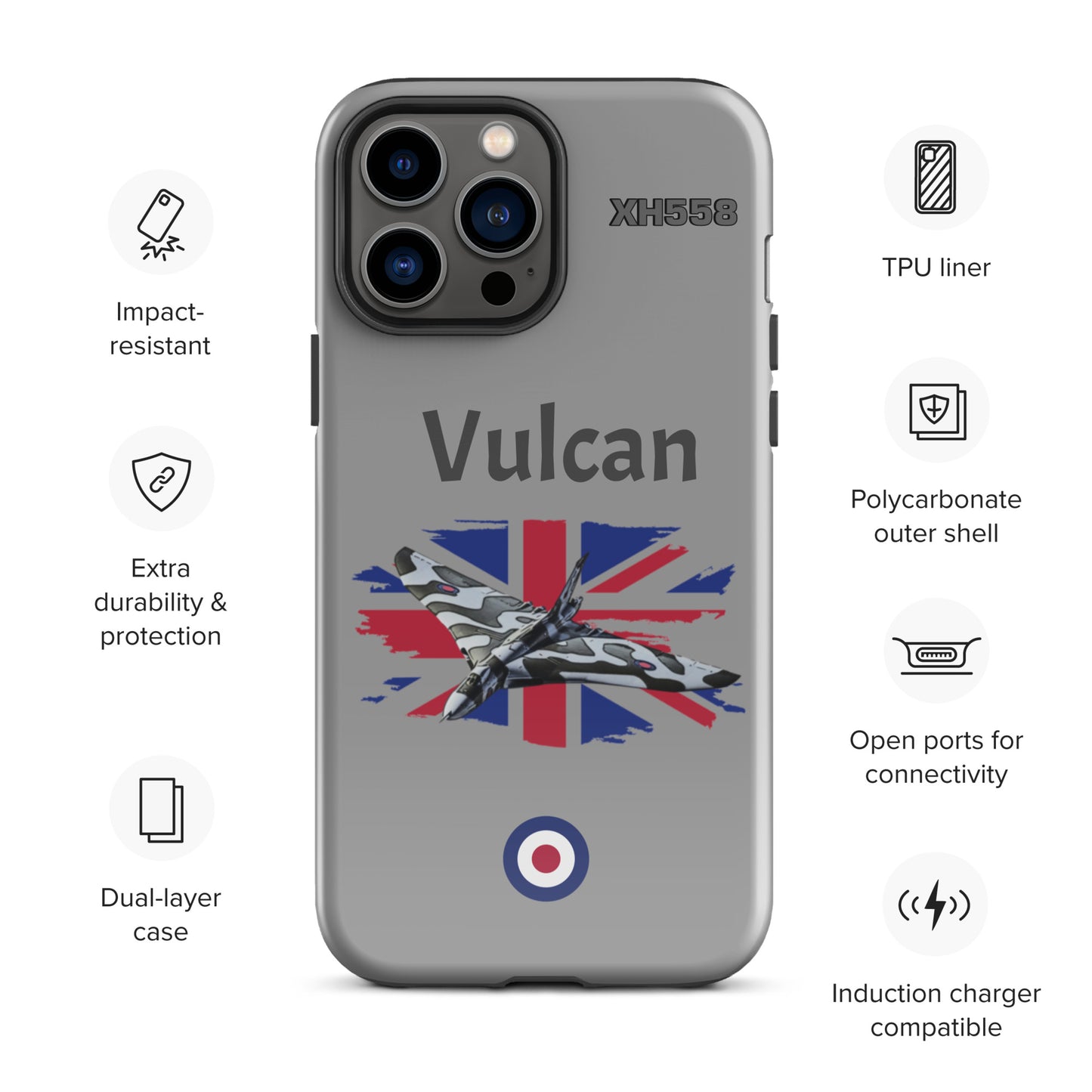 Vulcan Patriot iPhone Case (Without Quotes)