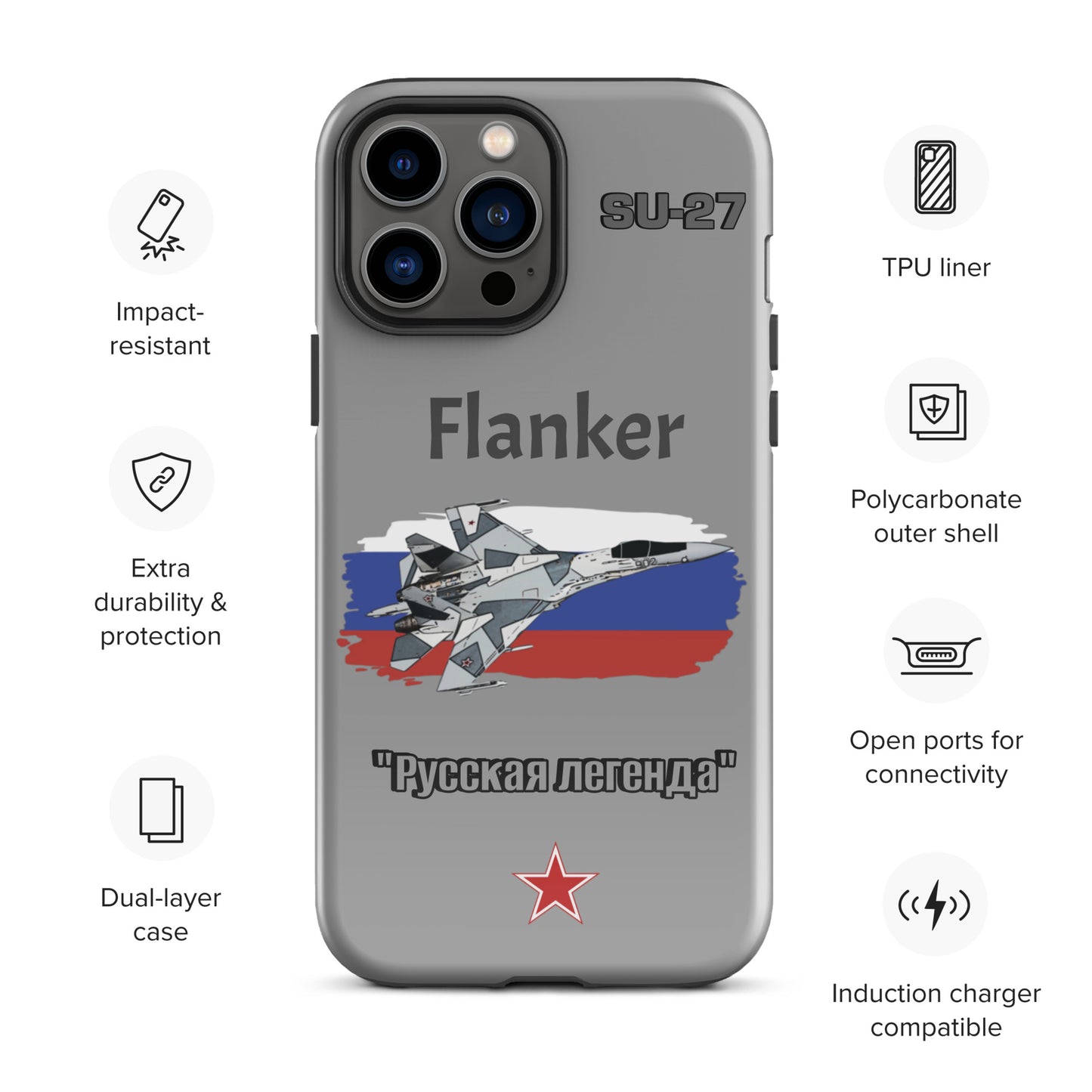 Flanker Patriot iPhone Case