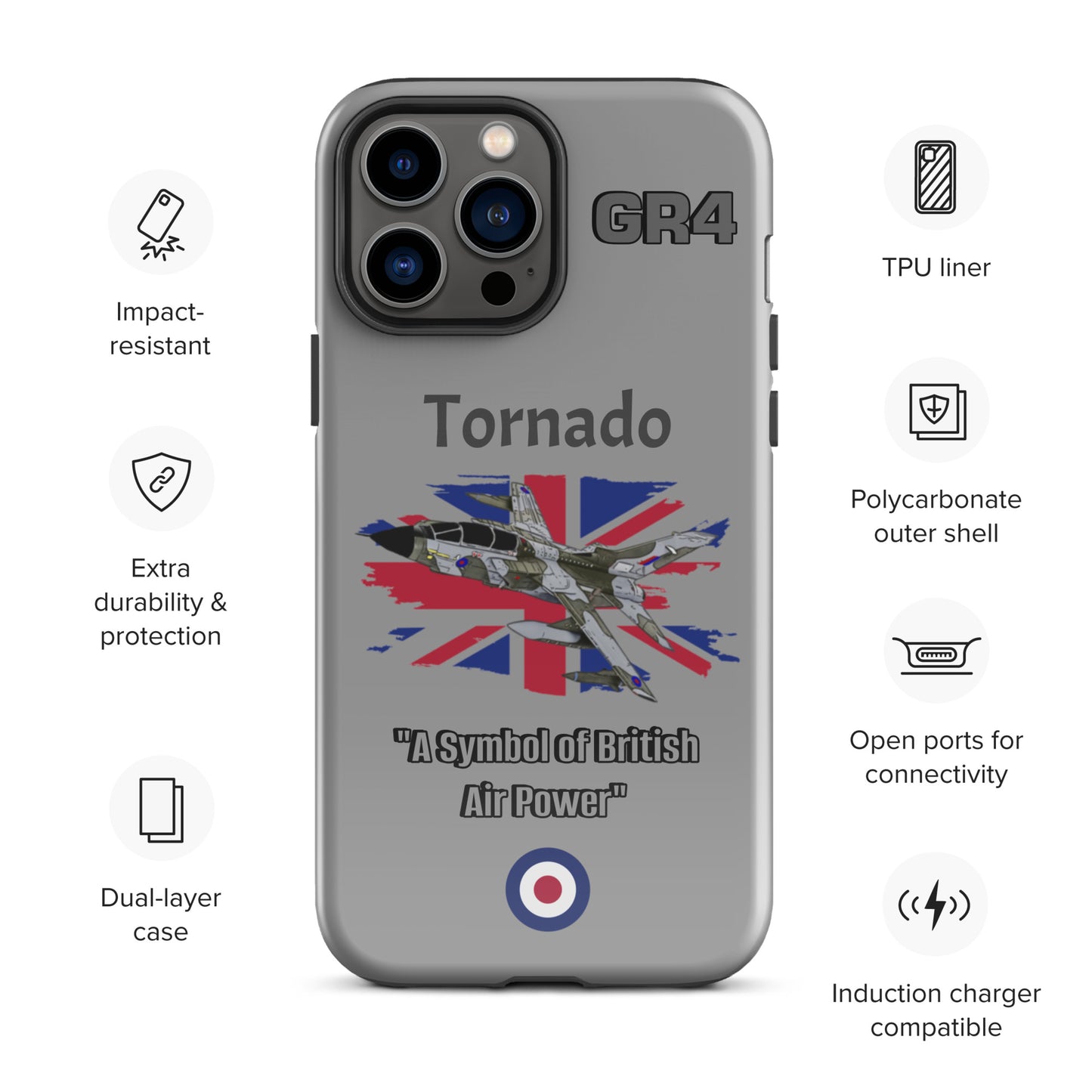 British Camo Tornado Patriot iPhone Case