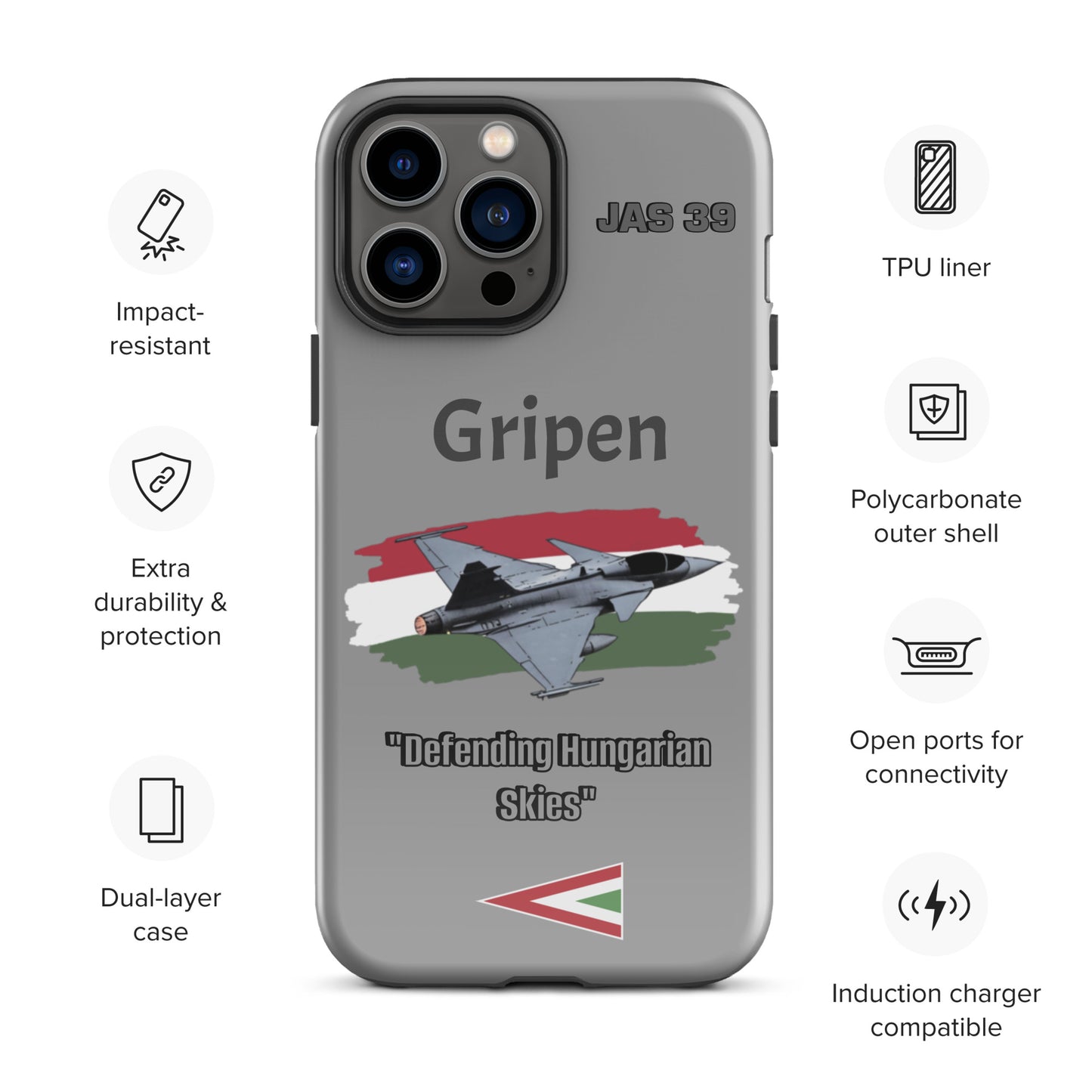 Hungarian Gripen Patriot iPhone Case