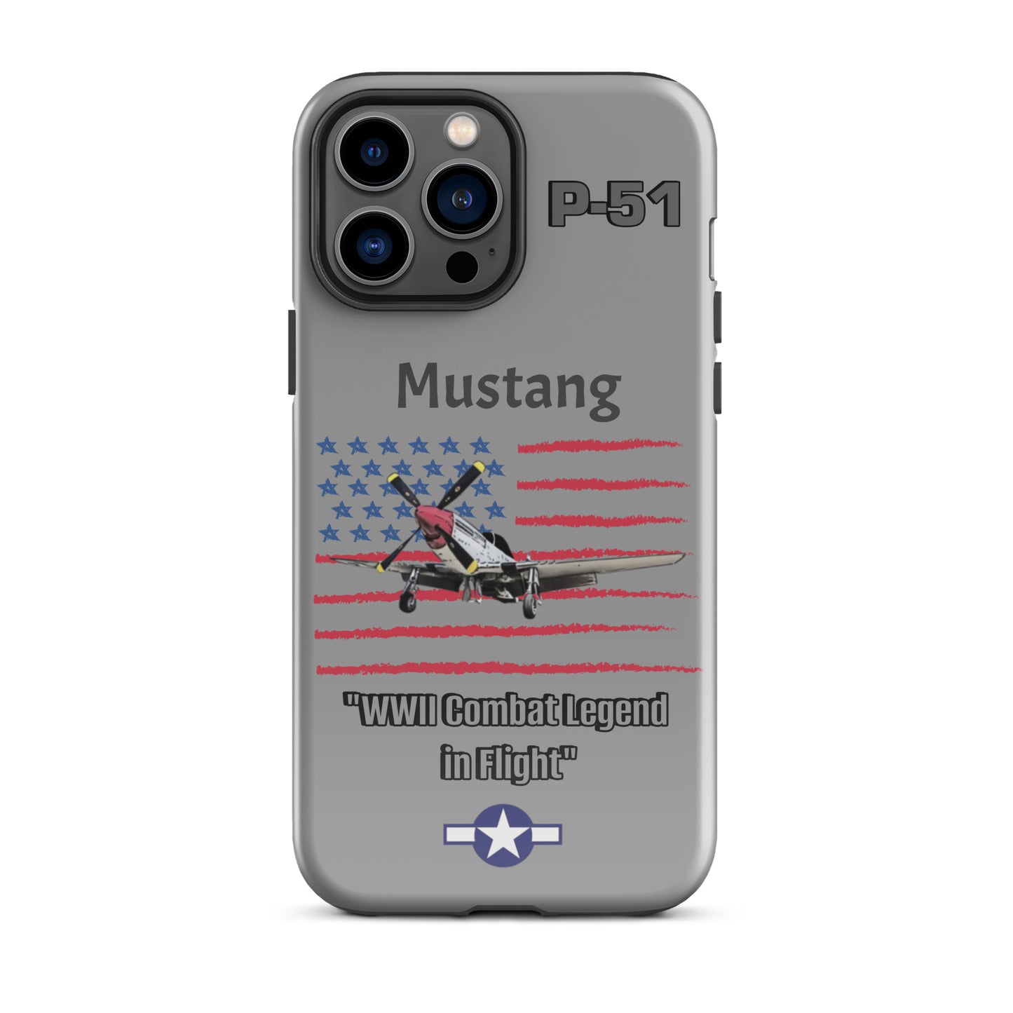 WWII Mustang Patriot iPhone Case