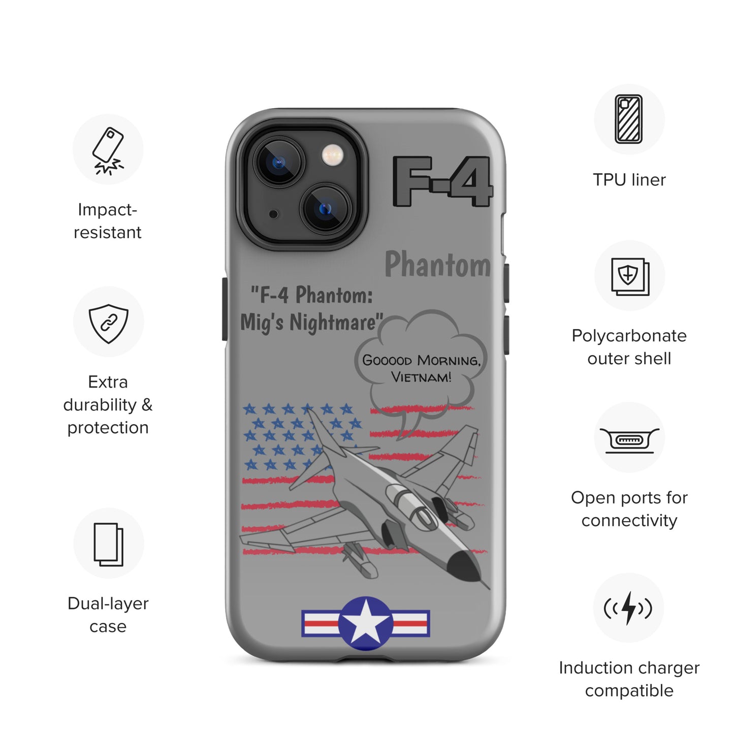 Patriot Phantom iPhone Case