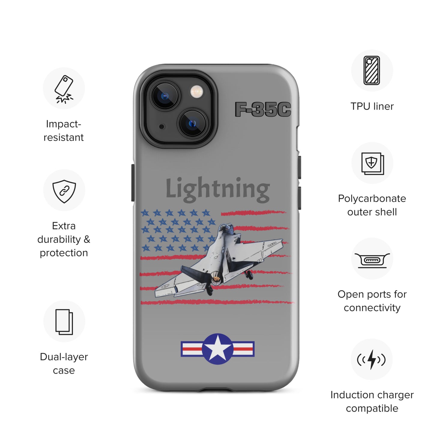 Wings Of Excellence iPhone Case (Without Quotes)