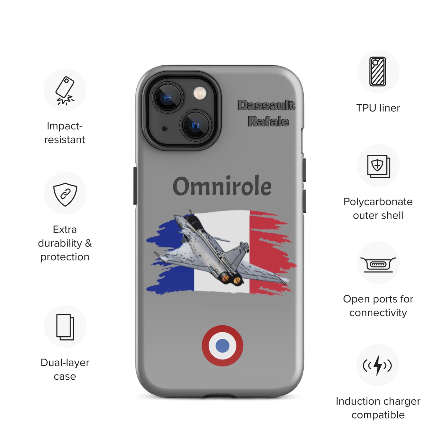 Rafael Patriot iPhone Case (Without Quotes)