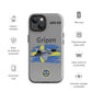 Gripen Patriot iPhone Case (Without Quotes)