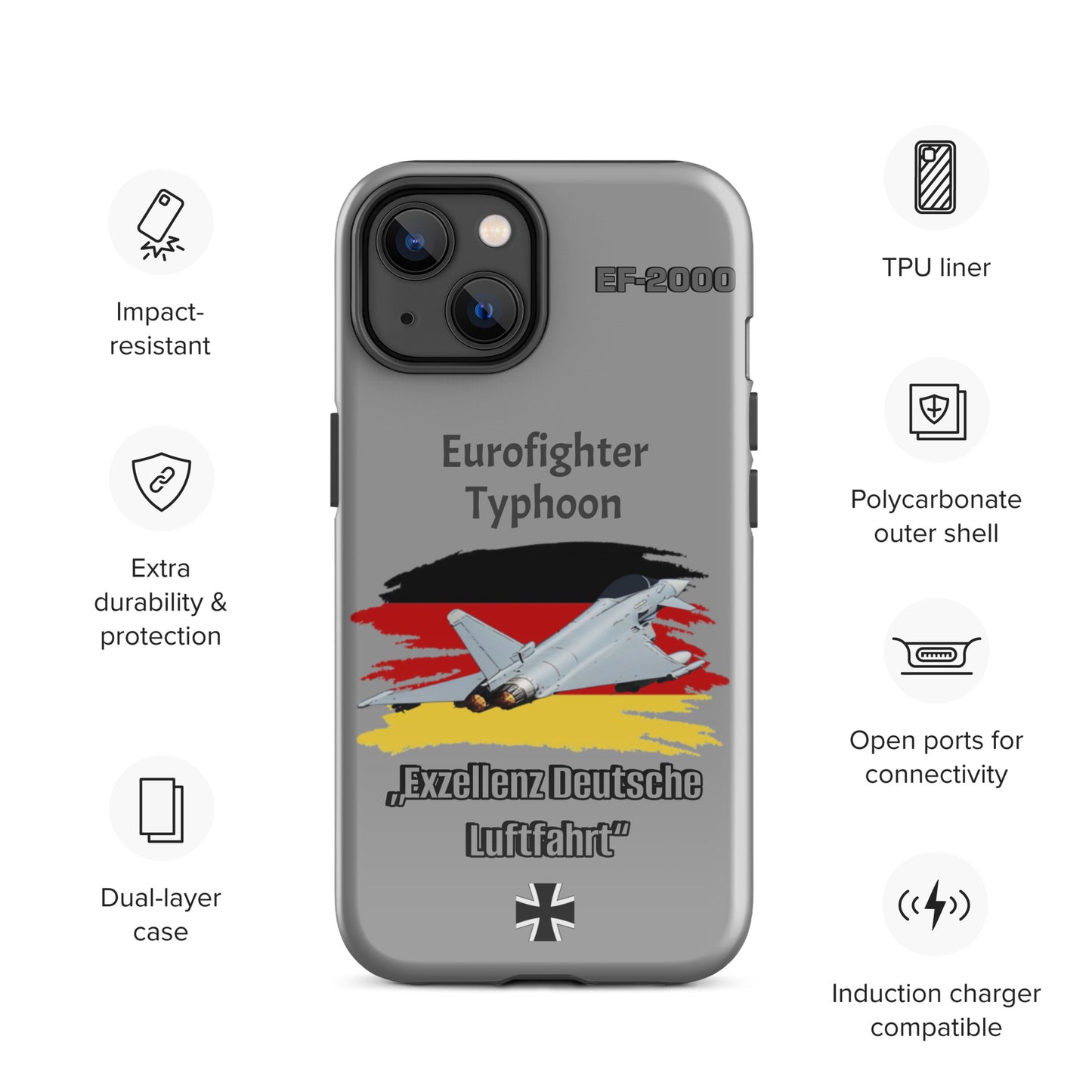 German Typhoon Patriot iPhone Case