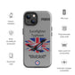 Black Jack Typhoon Patriot iPhone Case