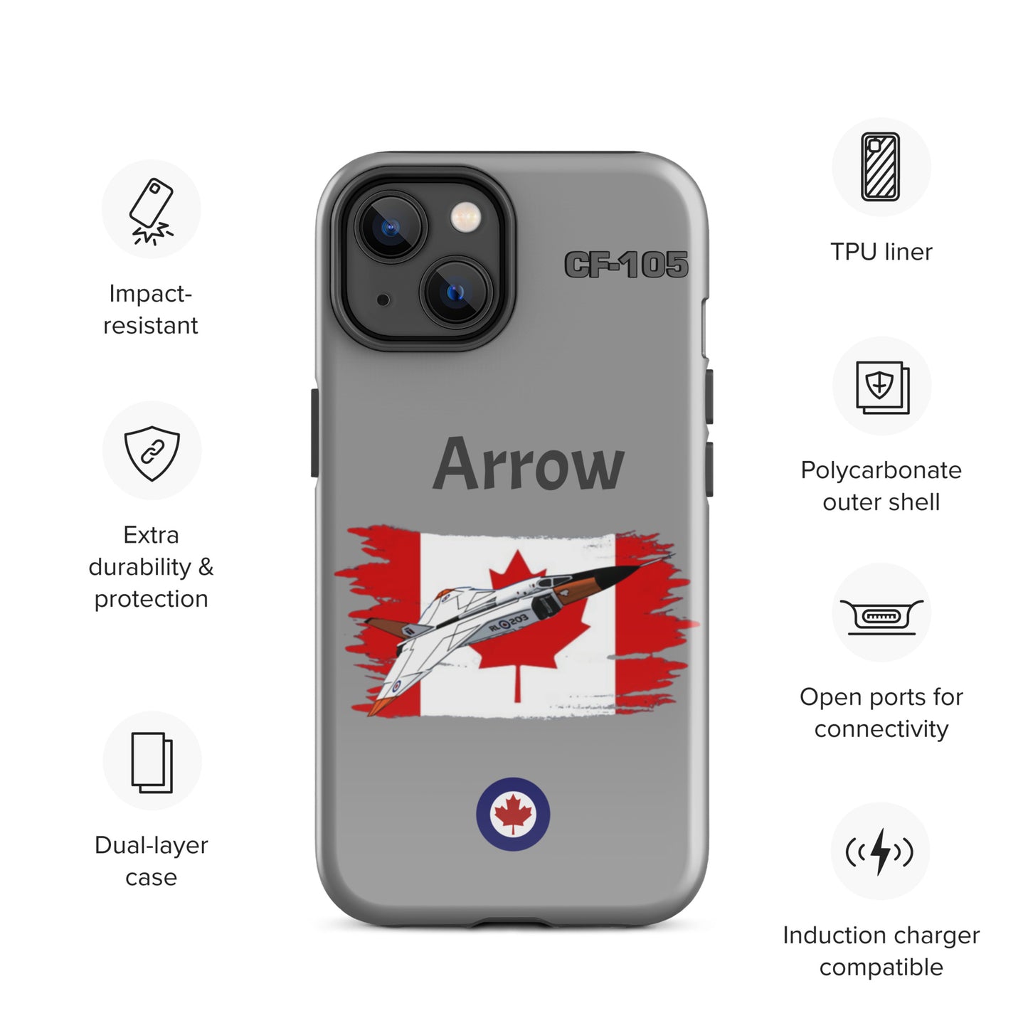 Arrow Patriot iPhone Case (Without Quotes)