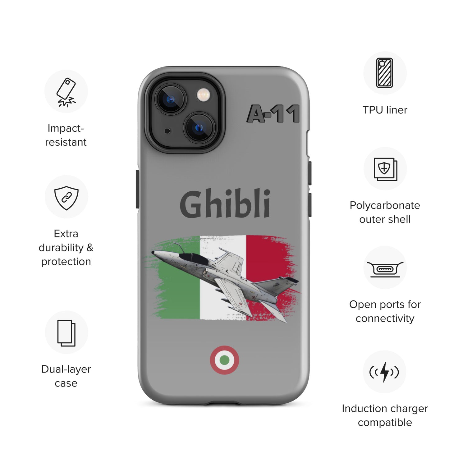 Ghibli Patriot iPhone Case (Without Quotes)