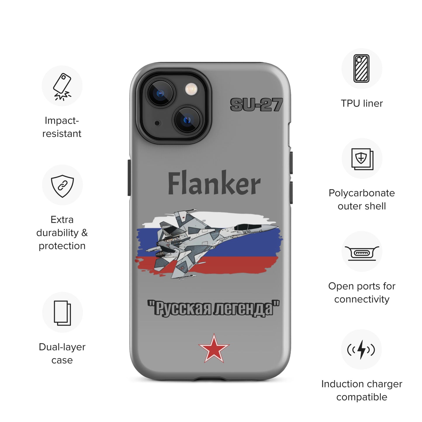 Flanker Patriot iPhone Case