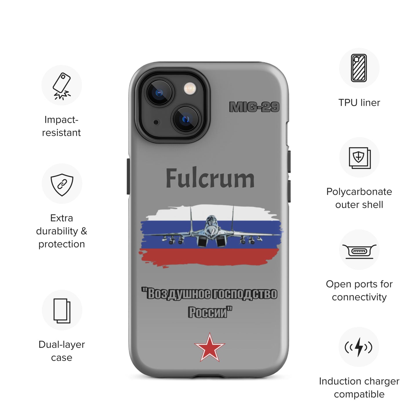Fulcrum Patriot iPhone Case