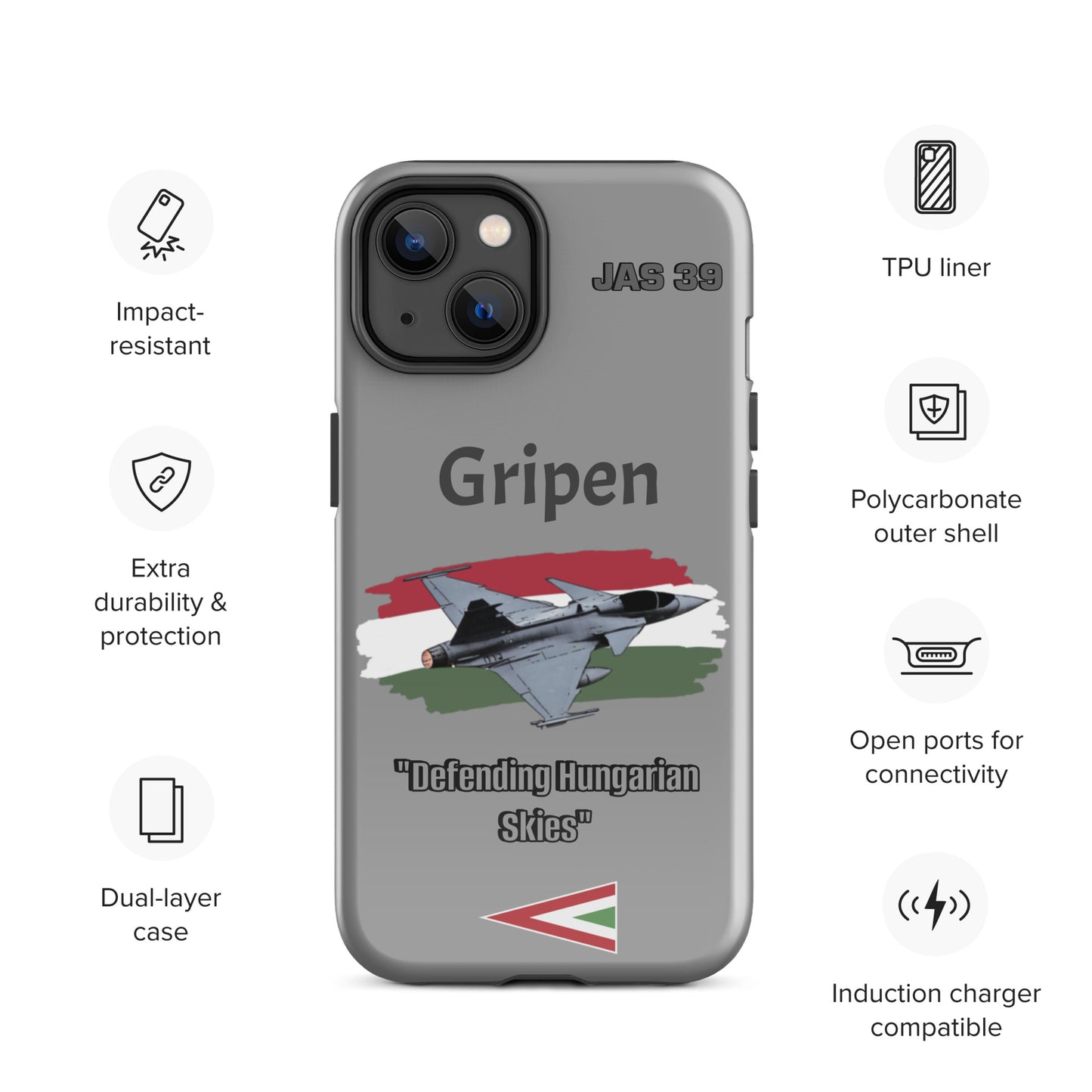 Hungarian Gripen Patriot iPhone Case