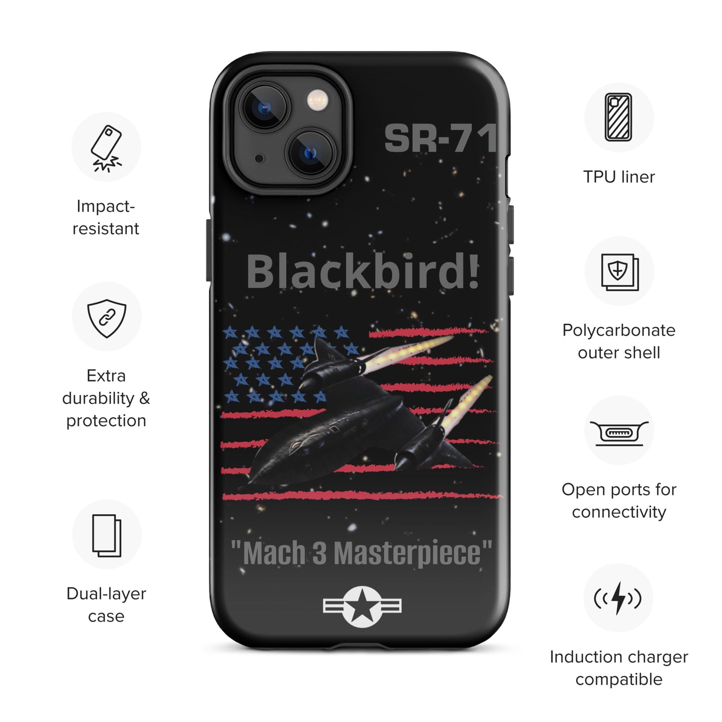 Blackbird Patriot iPhone Case