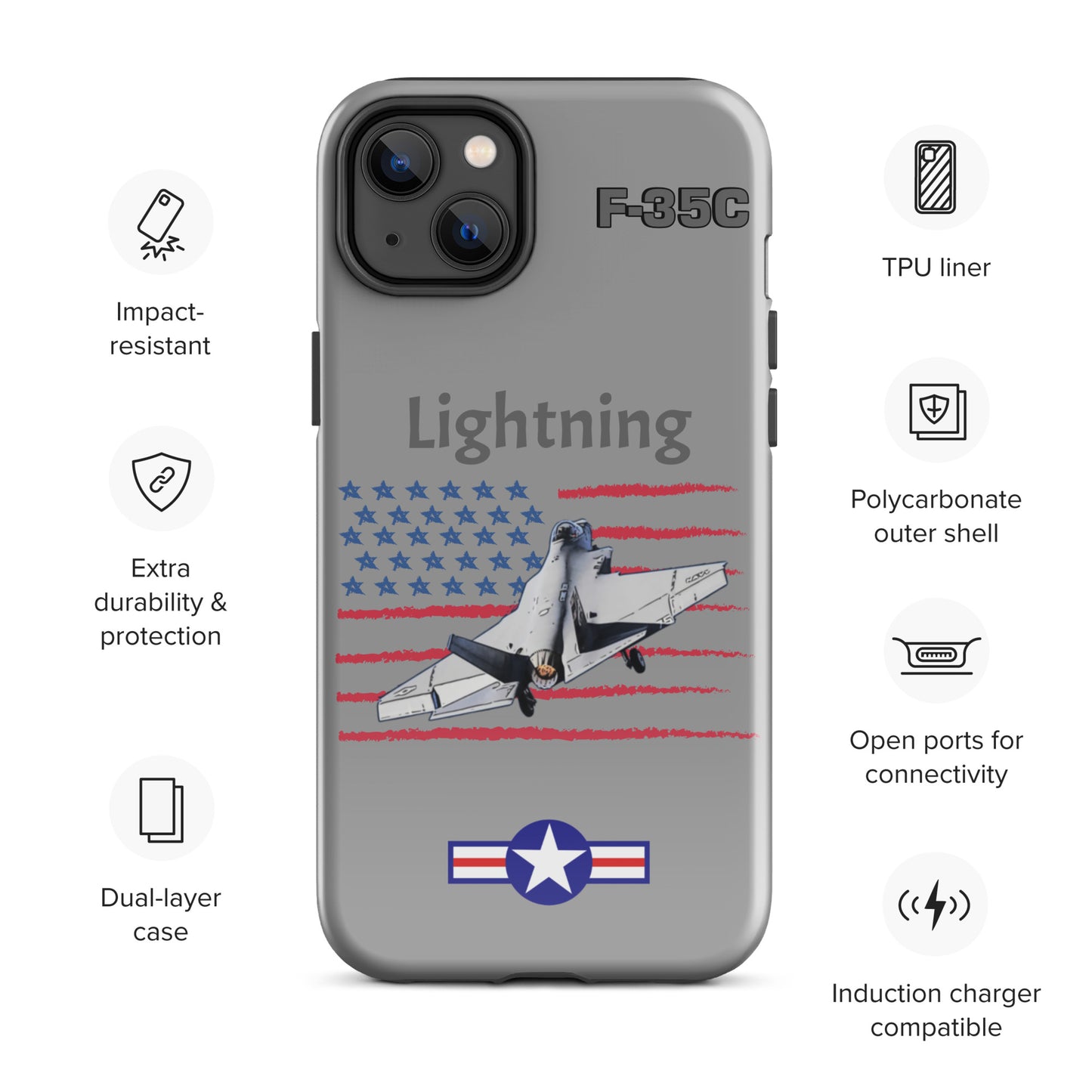 Wings Of Excellence iPhone Case (Without Quotes)