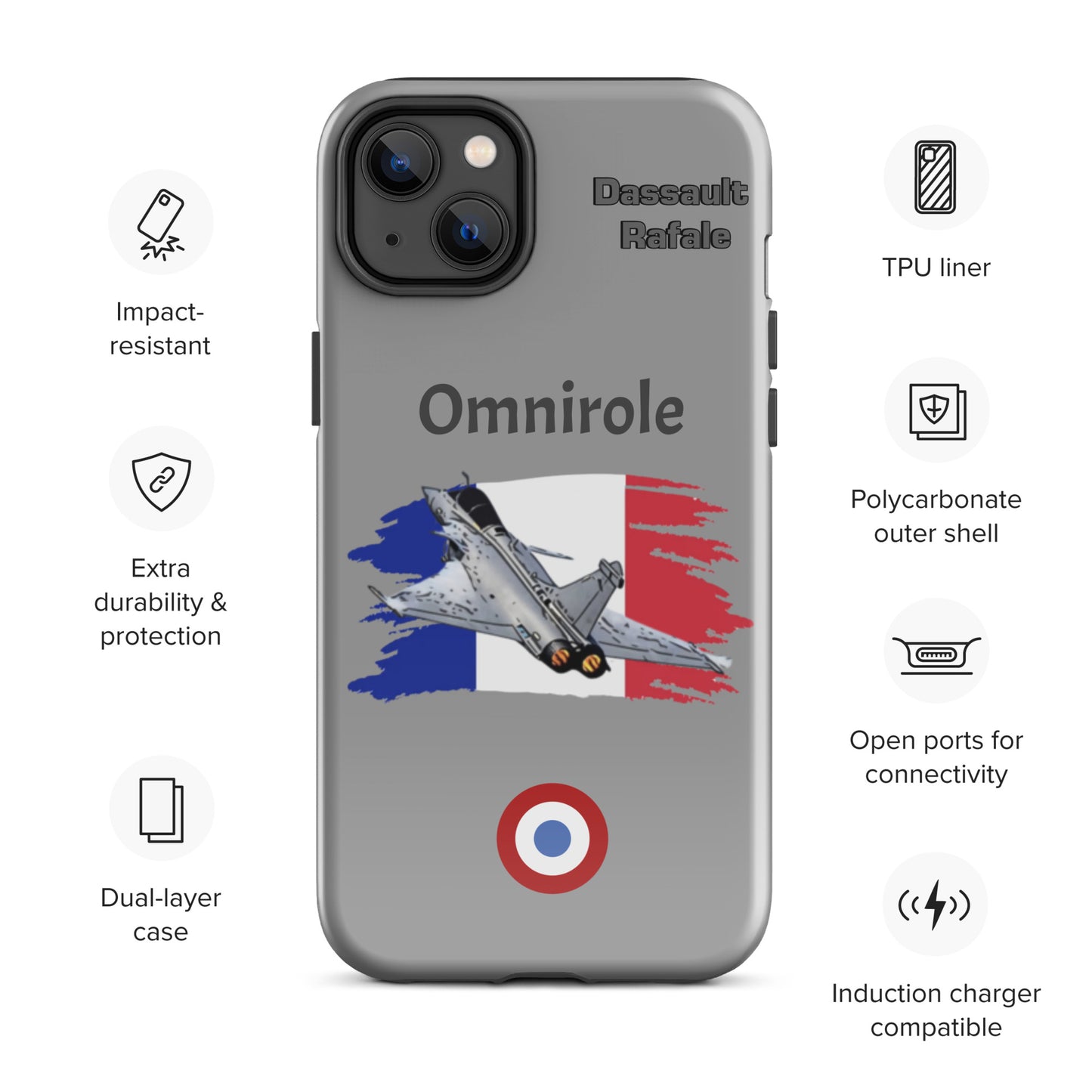 Rafael Patriot iPhone Case (Without Quotes)